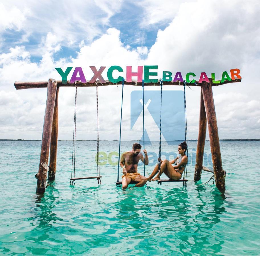 Ecocamping Yaxche Bacalar Bagian luar foto