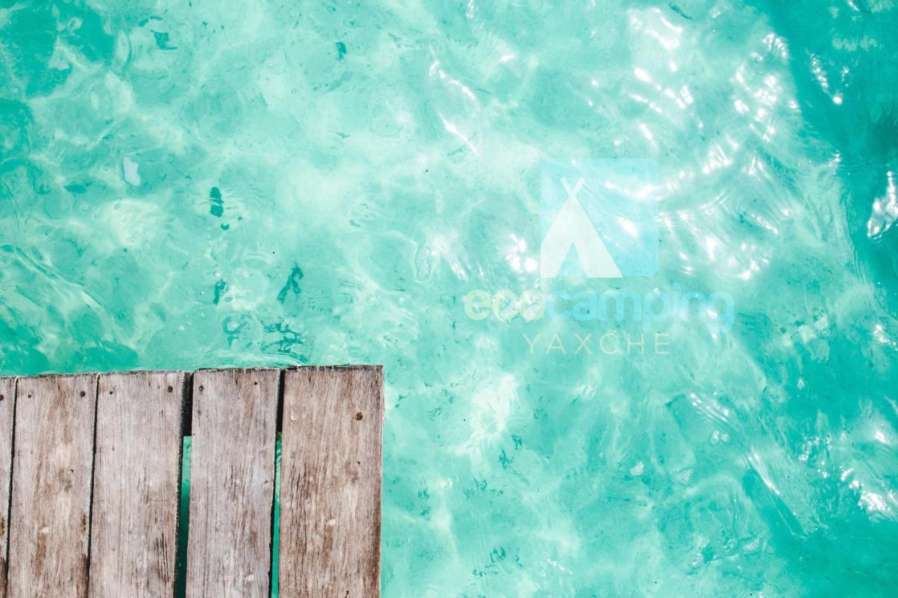 Ecocamping Yaxche Bacalar Bagian luar foto