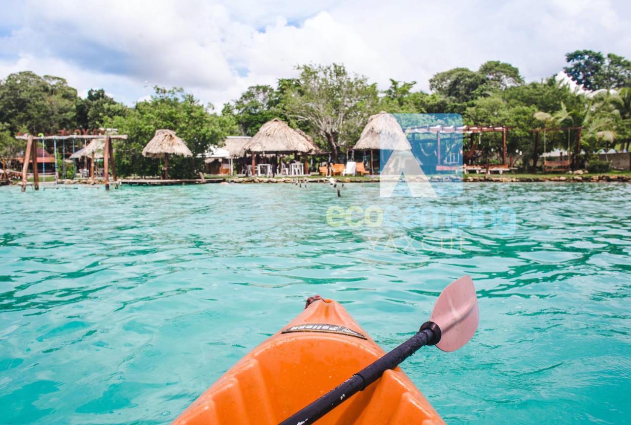 Ecocamping Yaxche Bacalar Bagian luar foto