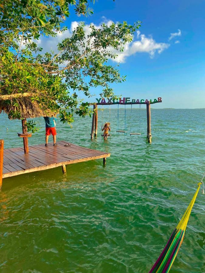 Ecocamping Yaxche Bacalar Bagian luar foto