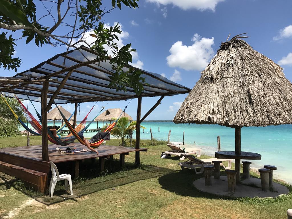 Ecocamping Yaxche Bacalar Bagian luar foto