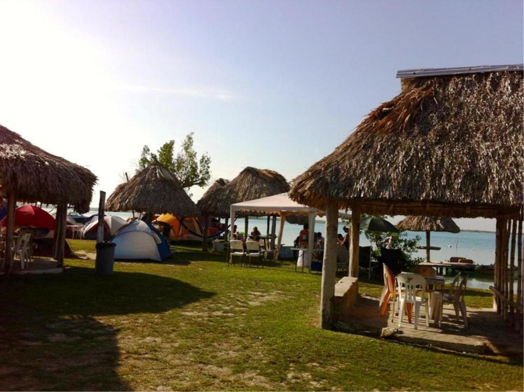 Ecocamping Yaxche Bacalar Bagian luar foto