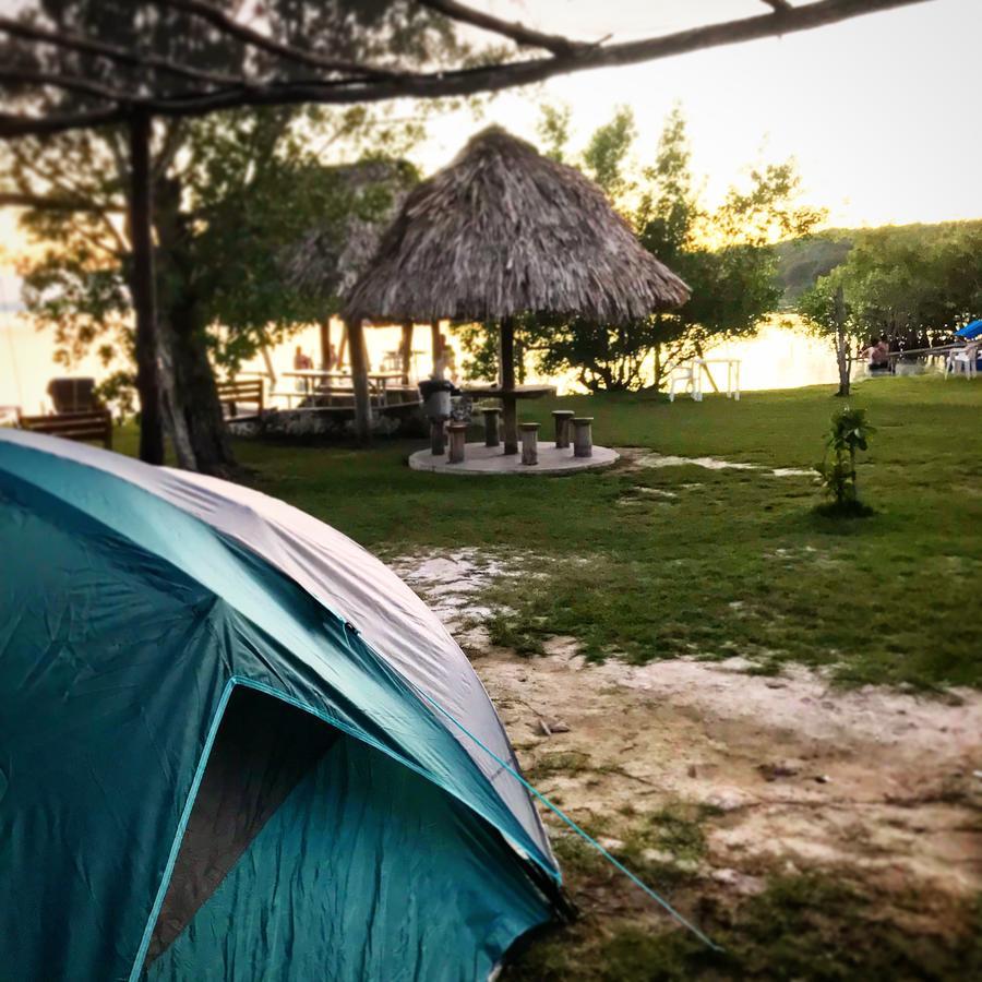Ecocamping Yaxche Bacalar Bagian luar foto