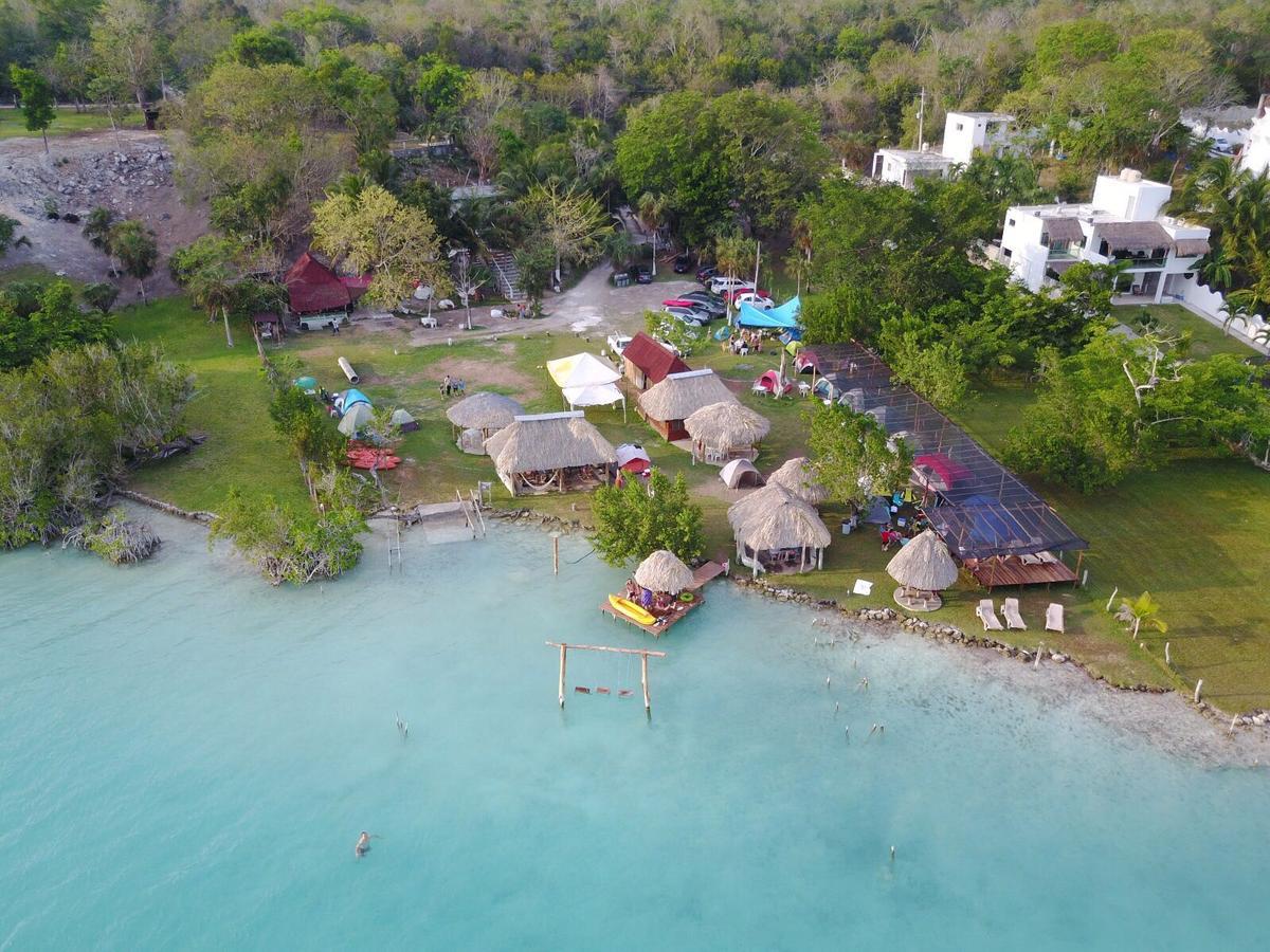 Ecocamping Yaxche Bacalar Bagian luar foto