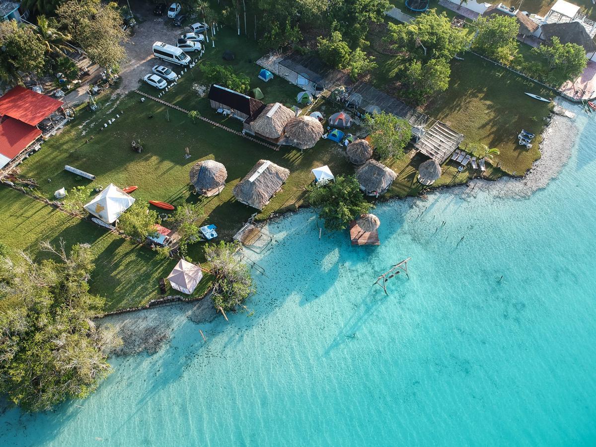 Ecocamping Yaxche Bacalar Bagian luar foto