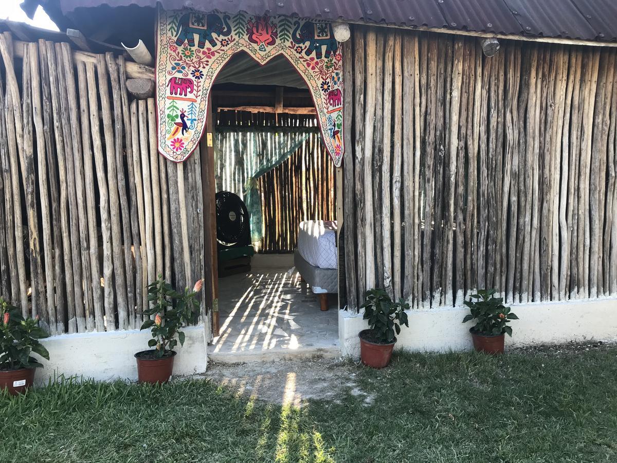 Ecocamping Yaxche Bacalar Bagian luar foto